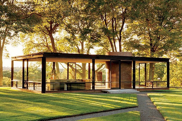 Glass House Philip Johnson Architectural Digest